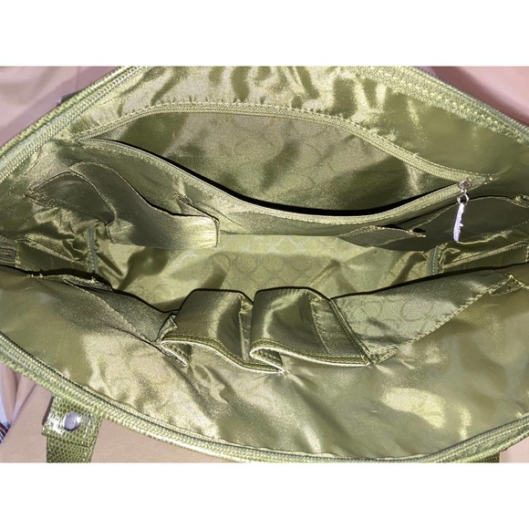 New Joy Mangano (JM) New York Madison Ave Tote with Oversize Wallet & Wristlet - Picture 11 of 12